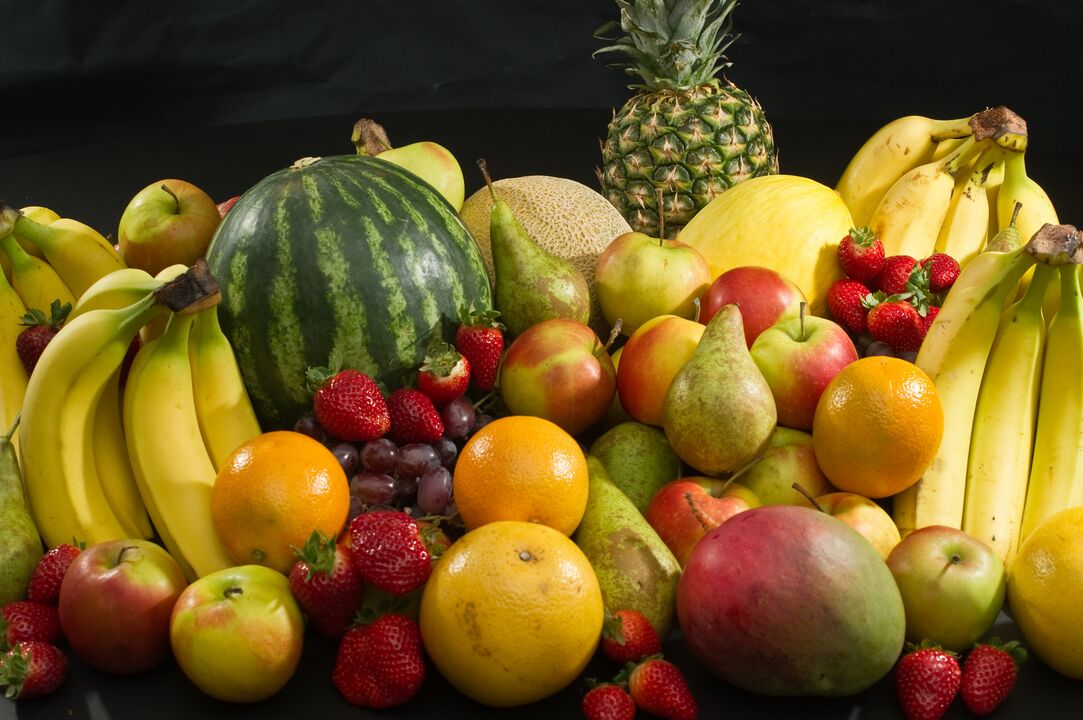 Fruits are carriers of vitamin complexes