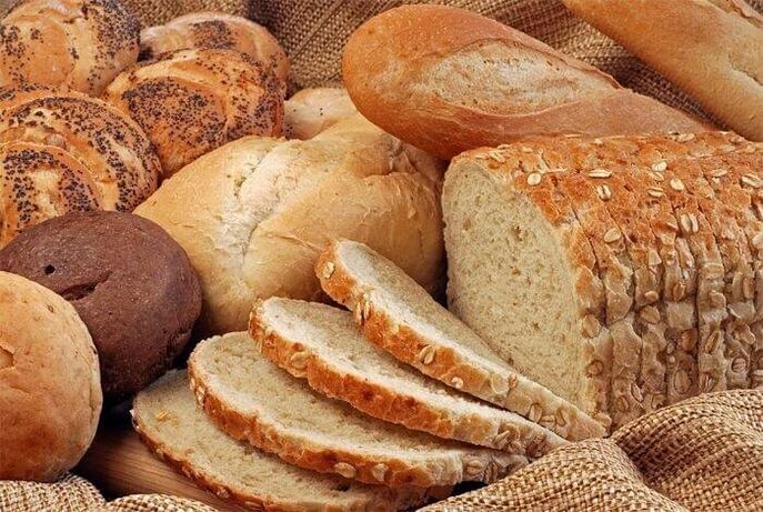 Pancreatitis does not prohibit eating bread