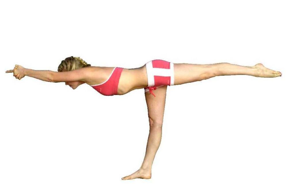 One-leg tilt balance will help you lose weight